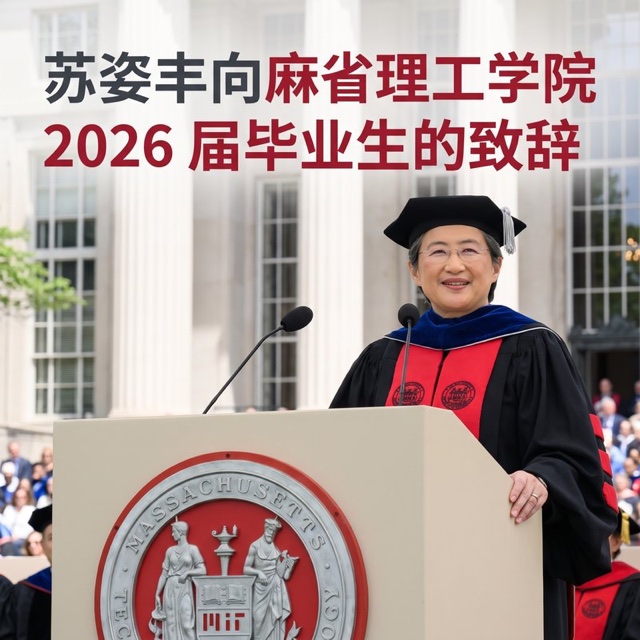 苏姿丰向麻省理工学院 2026 届毕业生的致辞