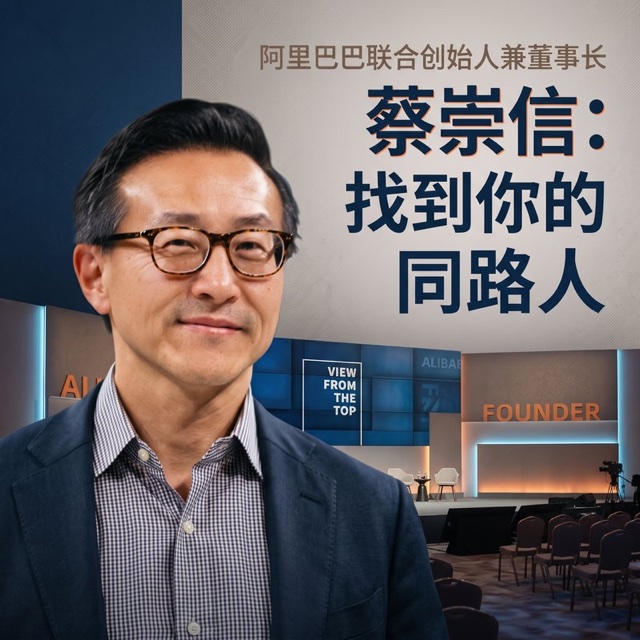 阿里巴巴联合创始人兼董事长蔡崇信